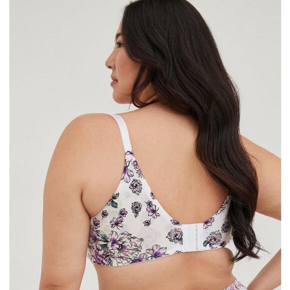 New Torrid 40DDD 360 Back Smoothing Full Coverage Balconette Underwire Lined Bra - Picture 3 of 4